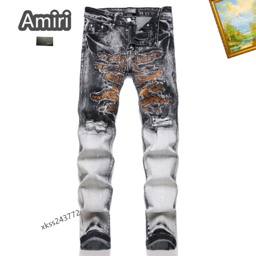 Replica Amiri Jeans For Men #1212201, $48.00 USD, [ITEM#1212201], Replica Amiri Jeans outlet from China