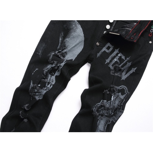 Replica Philipp Plein PP Jeans For Men #1212208 $48.00 USD for Wholesale