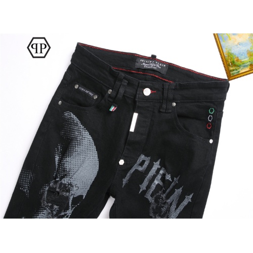 Replica Philipp Plein PP Jeans For Men #1212208 $48.00 USD for Wholesale