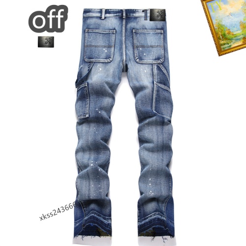 Replica Off-White Jeans For Men #1212210 $48.00 USD for Wholesale