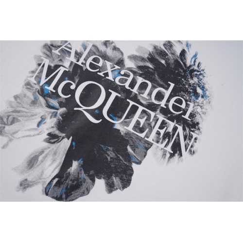 Replica Alexander McQueen T-shirts Short Sleeved For Unisex #1212211 $32.00 USD for Wholesale