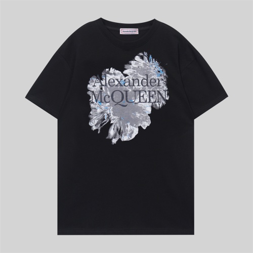 Replica Alexander McQueen T-shirts Short Sleeved For Unisex #1212212, $32.00 USD, [ITEM#1212212], Replica Alexander McQueen T-shirts outlet from China