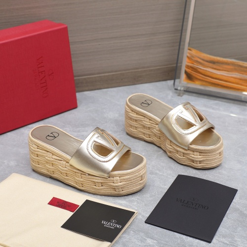 Replica Valentino Slippers For Women #1212224 $115.00 USD for Wholesale