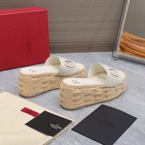 Replica Valentino Slippers For Women #1212225 $115.00 USD for Wholesale
