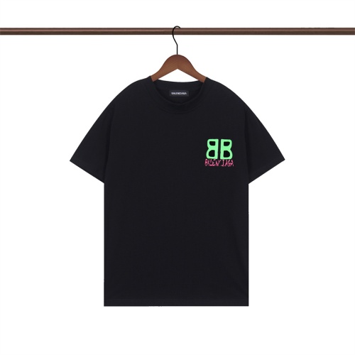 Replica Balenciaga T-Shirts Short Sleeved For Unisex #1212257 $32.00 USD for Wholesale