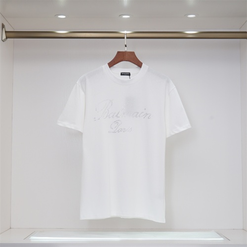 Replica Balmain T-Shirts Short Sleeved For Unisex #1212278, $34.00 USD, [ITEM#1212278], Replica Balmain T-Shirts outlet from China