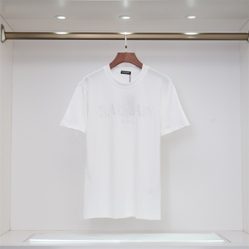 Replica Balmain T-Shirts Short Sleeved For Unisex #1212284, $32.00 USD, [ITEM#1212284], Replica Balmain T-Shirts outlet from China