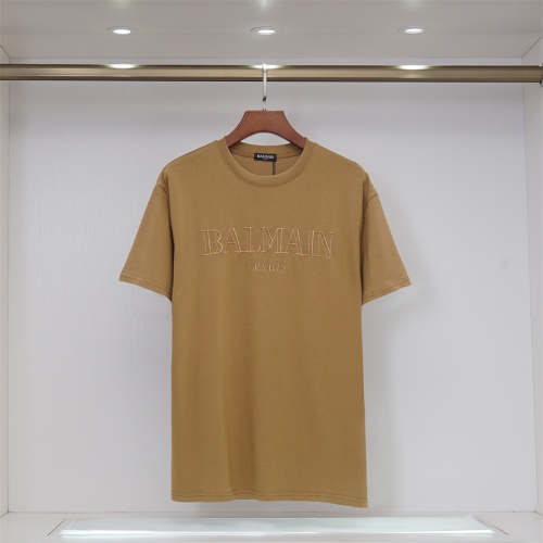 Replica Balmain T-Shirts Short Sleeved For Unisex #1212285, $32.00 USD, [ITEM#1212285], Replica Balmain T-Shirts outlet from China
