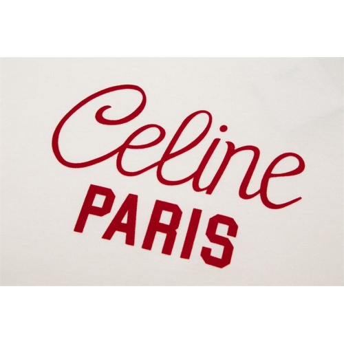 Replica Celine T-Shirts Short Sleeved For Unisex #1212376 $45.00 USD for Wholesale