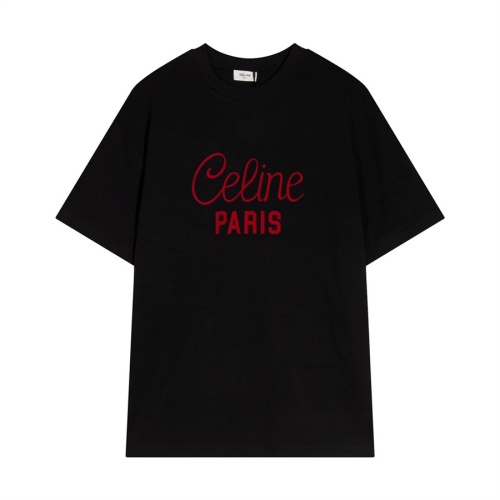 Replica Celine T-Shirts Short Sleeved For Unisex #1212377, $45.00 USD, [ITEM#1212377], Replica Celine T-Shirts outlet from China