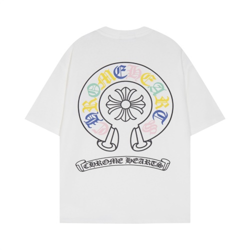 Replica Chrome Hearts T-Shirts Short Sleeved For Unisex #1212465, $42.00 USD, [ITEM#1212465], Replica Chrome Hearts T-Shirts outlet from China