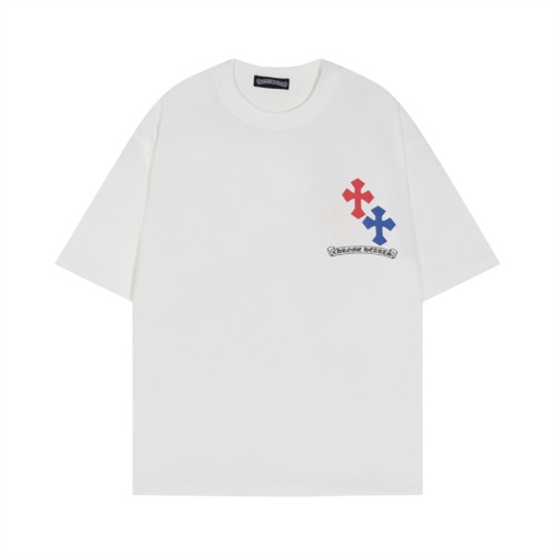 Replica Chrome Hearts T-Shirts Short Sleeved For Unisex #1212465 $42.00 USD for Wholesale