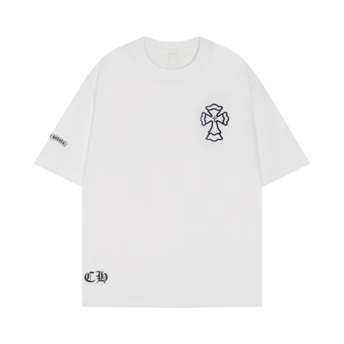 Replica Chrome Hearts T-Shirts Short Sleeved For Unisex #1212470 $42.00 USD for Wholesale