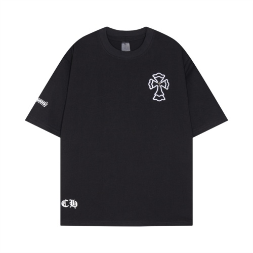 Replica Chrome Hearts T-Shirts Short Sleeved For Unisex #1212471 $42.00 USD for Wholesale