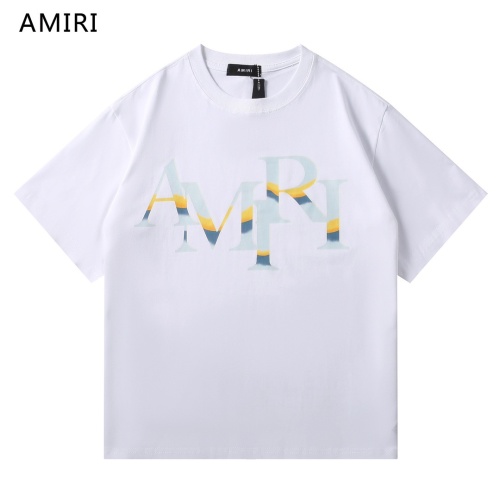 Replica Amiri T-Shirts Short Sleeved For Unisex #1212481, $29.00 USD, [ITEM#1212481], Replica Amiri T-Shirts outlet from China