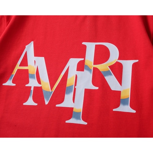 Replica Amiri T-Shirts Short Sleeved For Unisex #1212483 $29.00 USD for Wholesale