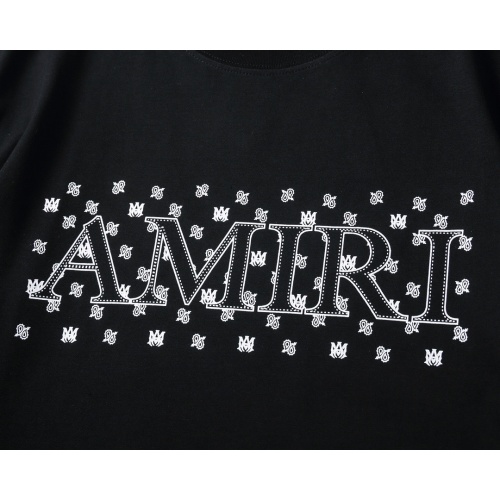 Replica Amiri T-Shirts Short Sleeved For Unisex #1212489 $29.00 USD for Wholesale
