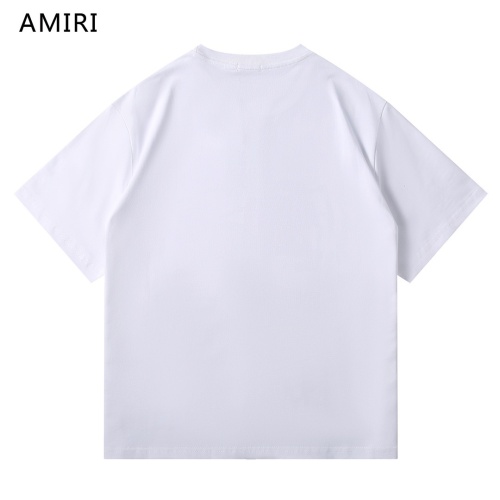 Replica Amiri T-Shirts Short Sleeved For Unisex #1212491 $29.00 USD for Wholesale