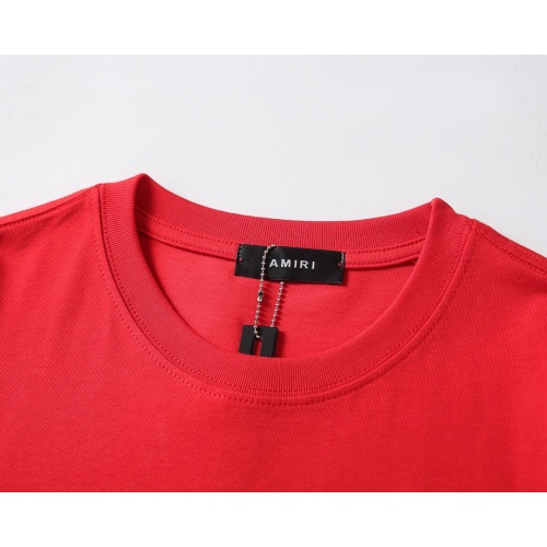 Replica Amiri T-Shirts Short Sleeved For Unisex #1212498 $29.00 USD for Wholesale