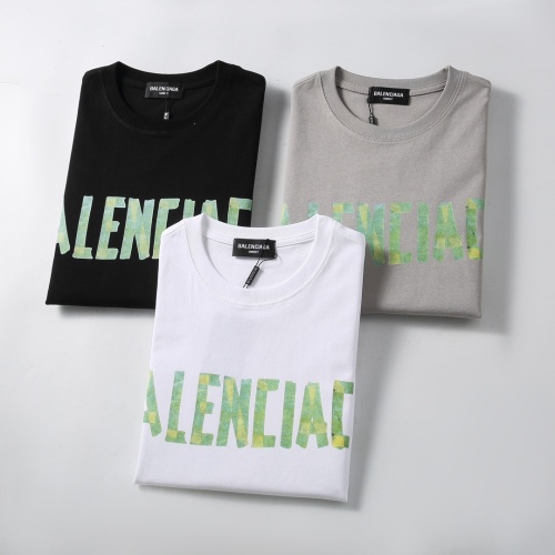 Replica Balenciaga T-Shirts Short Sleeved For Unisex #1212511 $29.00 USD for Wholesale