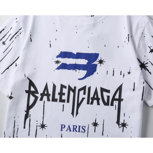 Replica Balenciaga T-Shirts Short Sleeved For Unisex #1212513 $29.00 USD for Wholesale