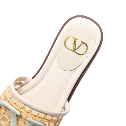 Replica Valentino Slippers For Women #1212693 $85.00 USD for Wholesale
