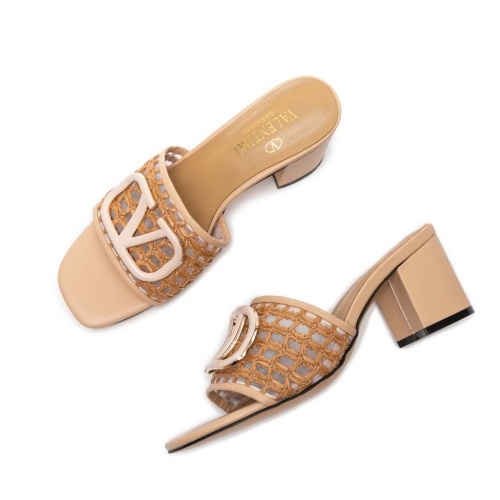 Replica Valentino Slippers For Women #1212697 $85.00 USD for Wholesale