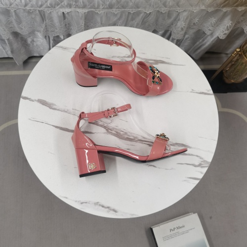 Replica Dolce & Gabbana D&G Sandal For Women #1212744 $130.00 USD for Wholesale