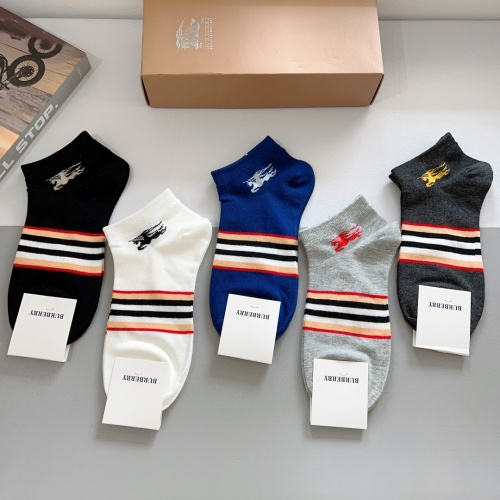 Replica Burberry Socks #1212755 $25.00 USD for Wholesale