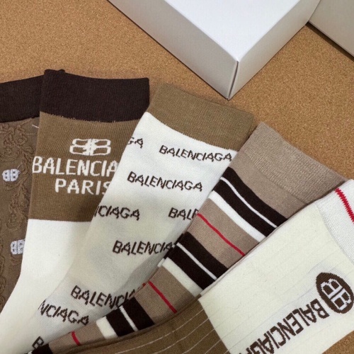 Replica Balenciaga Socks For Women #1212769 $29.00 USD for Wholesale