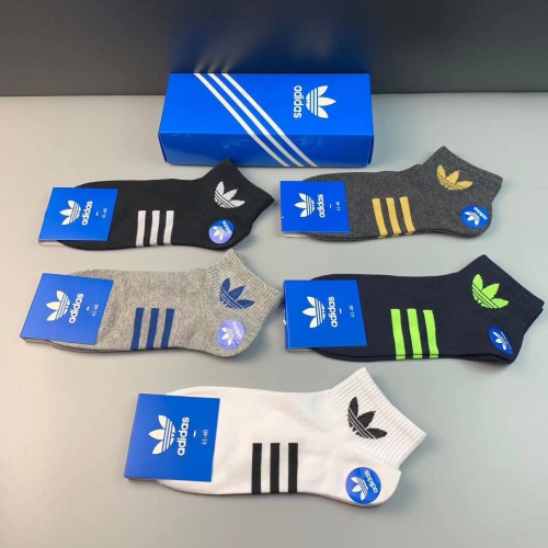 Replica Adidas Socks For Men #1212778 $25.00 USD for Wholesale