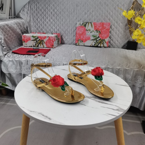 Replica Dolce &amp; Gabbana D&amp;G Sandal For Women #1212848, $125.00 USD, [ITEM#1212848], Replica Dolce &amp; Gabbana D&amp;G Sandal outlet from China