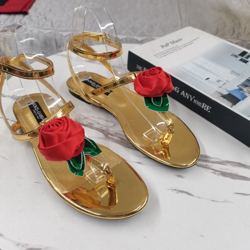 Replica Dolce & Gabbana D&G Sandal For Women #1212848 $125.00 USD for Wholesale