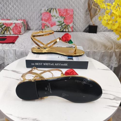 Replica Dolce & Gabbana D&G Sandal For Women #1212848 $125.00 USD for Wholesale