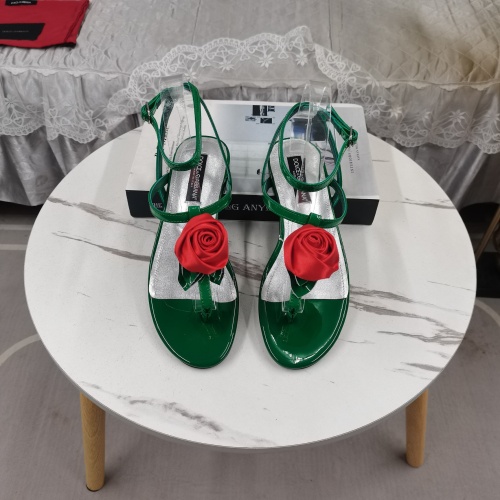 Replica Dolce & Gabbana D&G Sandal For Women #1212850 $125.00 USD for Wholesale
