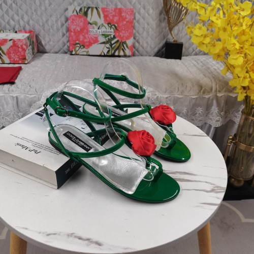 Replica Dolce & Gabbana D&G Sandal For Women #1212850 $125.00 USD for Wholesale