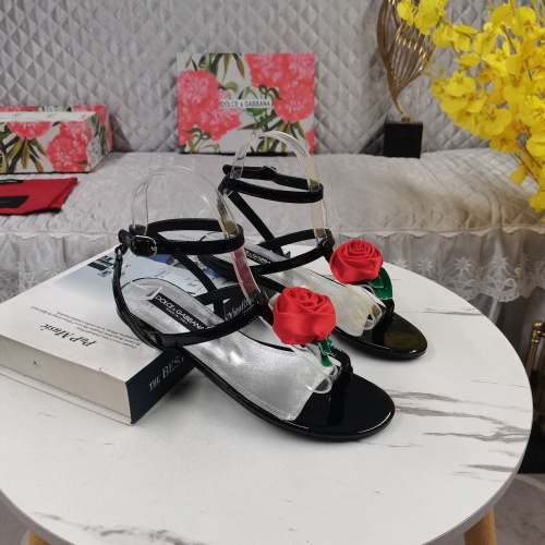 Replica Dolce & Gabbana D&G Sandal For Women #1212851 $125.00 USD for Wholesale