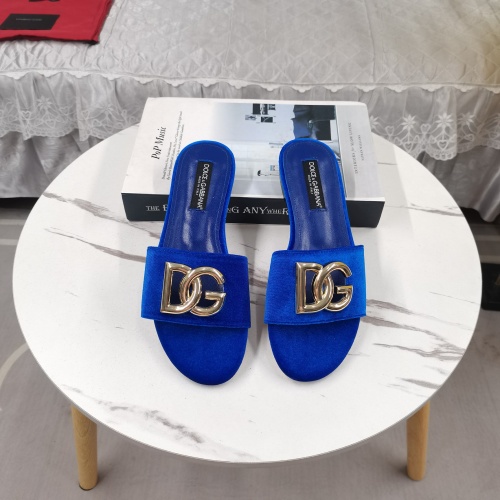 Replica Dolce &amp; Gabbana D&amp;G Slippers For Women #1213151, $115.00 USD, [ITEM#1213151], Replica Dolce &amp; Gabbana D&amp;G Slippers outlet from China