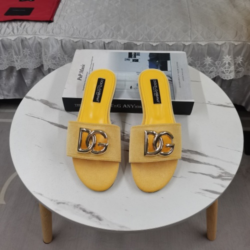 Replica Dolce &amp; Gabbana D&amp;G Slippers For Women #1213152, $115.00 USD, [ITEM#1213152], Replica Dolce &amp; Gabbana D&amp;G Slippers outlet from China