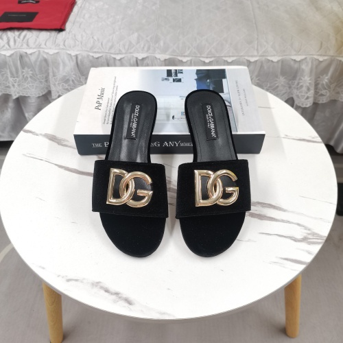 Replica Dolce &amp; Gabbana D&amp;G Slippers For Women #1213153, $115.00 USD, [ITEM#1213153], Replica Dolce &amp; Gabbana D&amp;G Slippers outlet from China