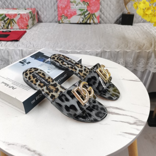 Replica Dolce & Gabbana D&G Slippers For Women #1213192 $125.00 USD for Wholesale