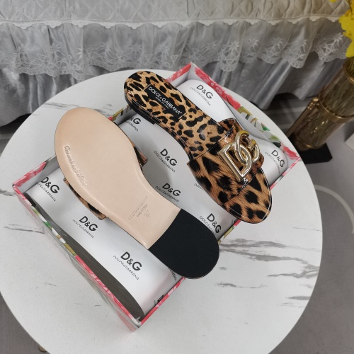 Replica Dolce & Gabbana D&G Slippers For Women #1213193 $125.00 USD for Wholesale