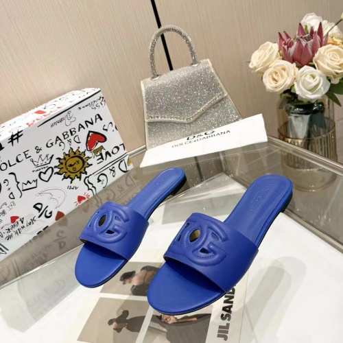 Replica Dolce &amp; Gabbana D&amp;G Slippers For Women #1213205, $80.00 USD, [ITEM#1213205], Replica Dolce &amp; Gabbana D&amp;G Slippers outlet from China