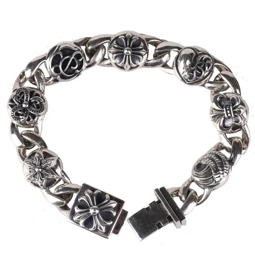 Replica Chrome Hearts Bracelets For Men #1213366 $56.00 USD for Wholesale