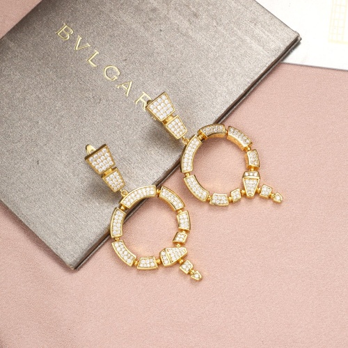 Replica Bvlgari Earrings For Women #1213523, $45.00 USD, [ITEM#1213523], Replica Bvlgari Earrings outlet from China