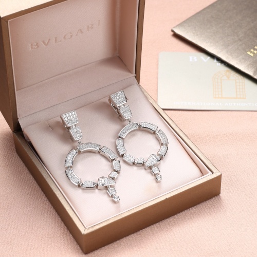 Replica Bvlgari Earrings For Women #1213525 $45.00 USD for Wholesale