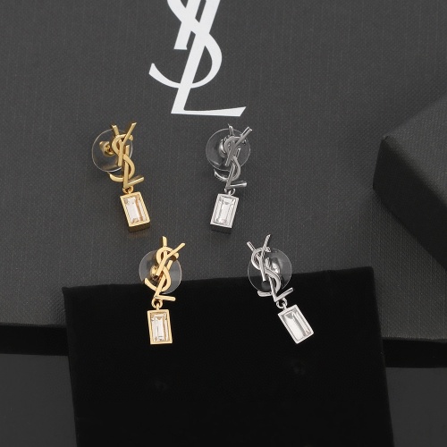 Replica Yves Saint Laurent YSL Earrings For Women #1213565 $25.00 USD for Wholesale