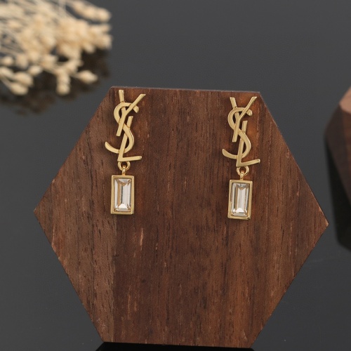 Replica Yves Saint Laurent YSL Earrings For Women #1213565 $25.00 USD for Wholesale