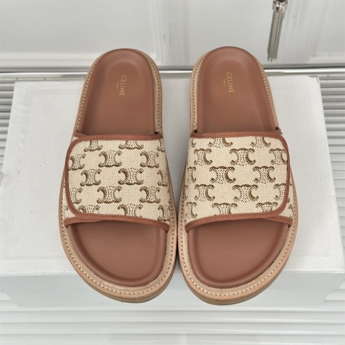 Replica Celine Slippers For Women #1213778, $100.00 USD, [ITEM#1213778], Replica Celine Slippers outlet from China