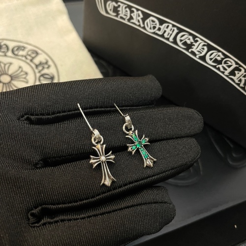 Replica Chrome Hearts Earrings For Women #1213815 $36.00 USD for Wholesale